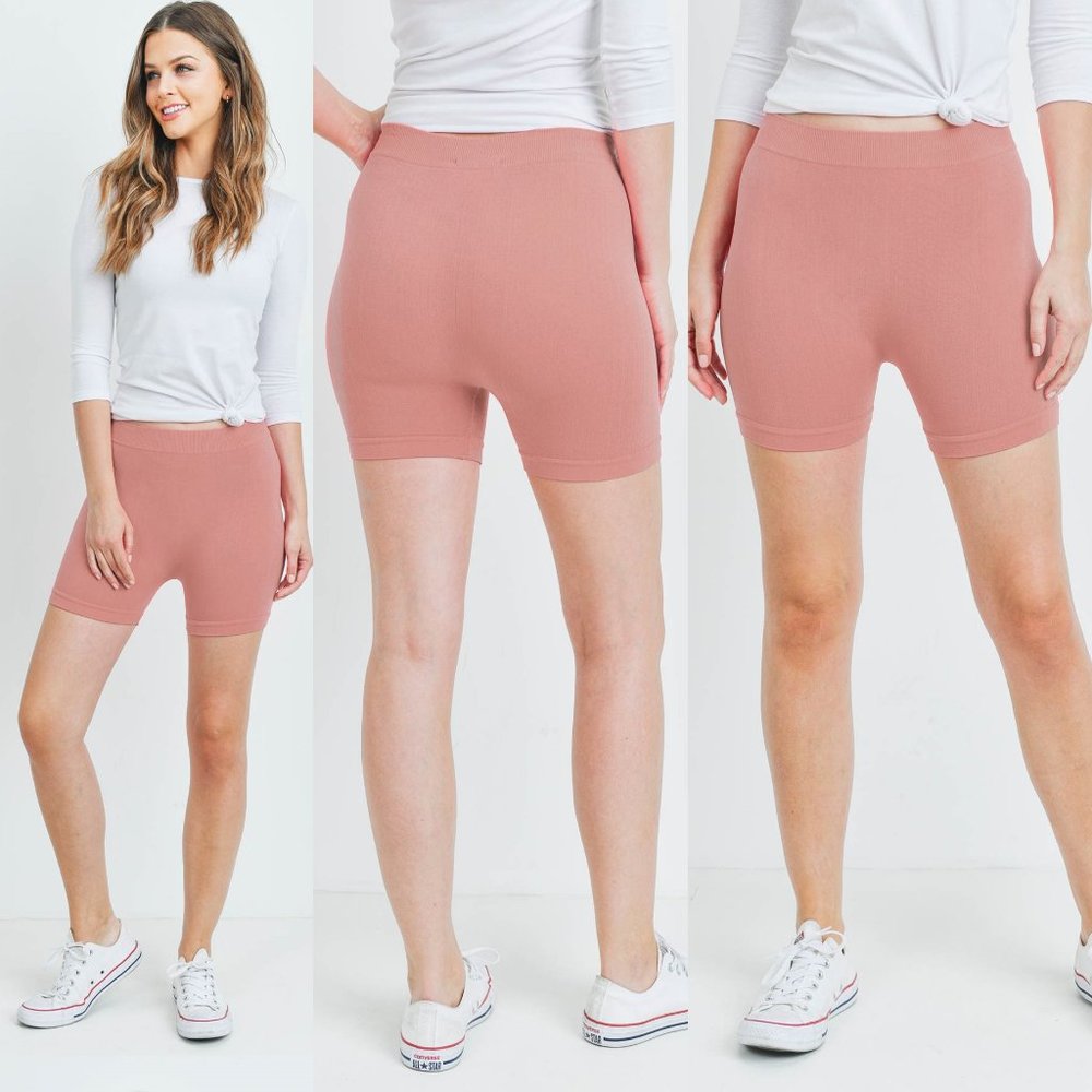 NEW Super Stretchy Seamless Biker Mini Boy Short - Picture 3 of 16